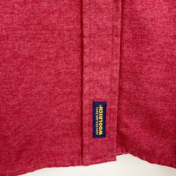 Woolrich Vintage Red Flannel Button-Up Blouse - Picture 5 of 13